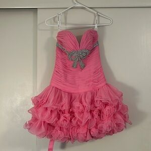 SHERRI HILL Hot pink dress 🩷✨👑🎀